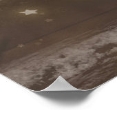 Poster van bruine paarden (Hoek)