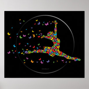 Poster van Butterfly Dancer