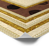 Poster van chocolade-vogelpest (Hoek)