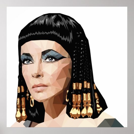 Poster van Cleopatra Egyptian Queen (Voorkant)