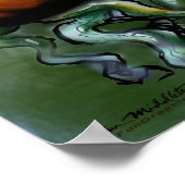 Poster van Creepy Pumpkin (Hoek)