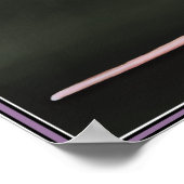 Poster van Cute Rat-schilderij (Hoek)