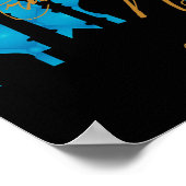 Poster van de 30e verjaardag van de Arabische Nach (Hoek)