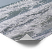 Poster van de Atlantische Oceaan (Hoek)