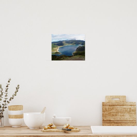 Poster van de Azoren (Keuken)