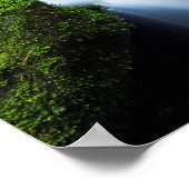 Poster van de bergwaterval (Hoek)