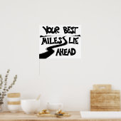 Poster van de beste marathontoeschouwer van Miles (Keuken)