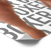 Poster van de Boxer (Hoek)