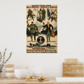 Poster van de Britse Rijk Union (Keuken)