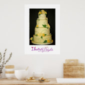 Poster van de bruiloft (Keuken)