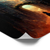 Poster van de buitenwereld van Gate Fantasy Art (Hoek)