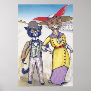 Poster van de Catwalk Print