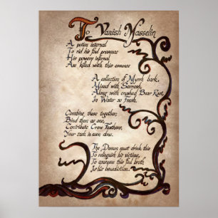 poster van de coole heksenpartij