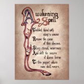 poster van de coole heksenpartij (Voorkant)