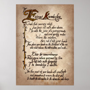 poster van de coole heksenpartij