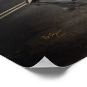 Poster van de dieptemuur invoeren (Hoek)