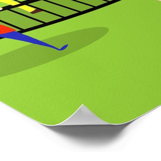  Poster van de dierentuin (Hoek)