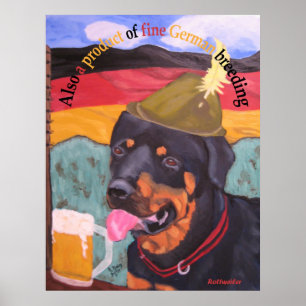 Poster van de Duitse erfgoedhond