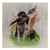 Poster van de Duitse Shorthaired Pointers (SAP) Perfect Poster (Voorkant)