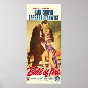 poster van de film "Ball of Fire"
