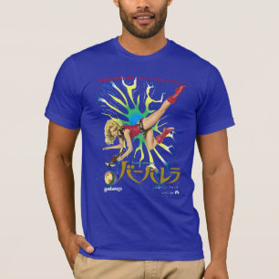 Poster van de Film van Barbarella Retro - Japanse T-shirt