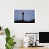 Poster van de Foto van vuurtoren (Thuiskantoor)