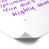 Poster van de galastrologie van de dierentuin (Hoek)