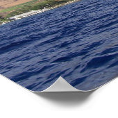 Poster van de Hawaiitische regenboog (Hoek)