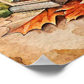 Poster van de herfstpompoenen (Hoek)