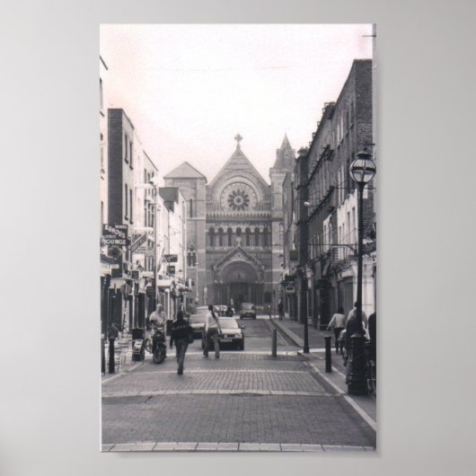 Poster van de Ierse kerk (Voorkant)