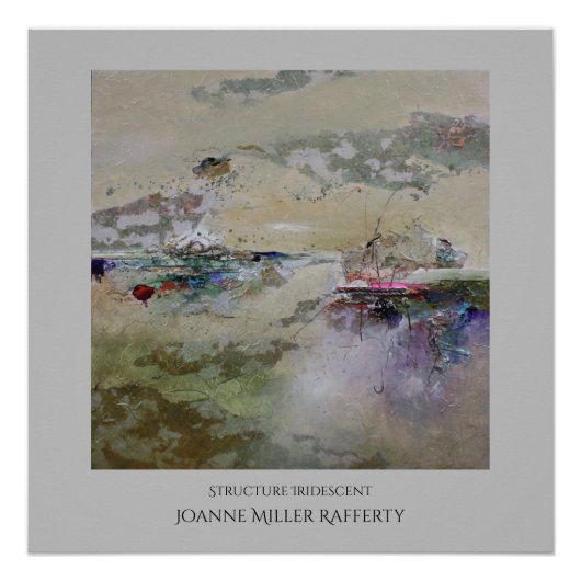 Poster van de IRIDICO-structuur Perfect Poster (Voorkant)