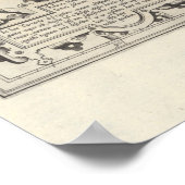  Poster van de Kaart (Hoek)