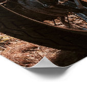  poster van de kantine racer (Hoek)