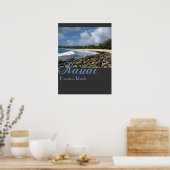 Poster van de Kauai-Hawaiiaanse eilanden (Keuken)