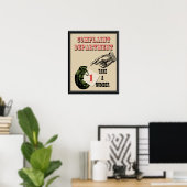 Poster van de klachtenafdeling (Thuiskantoor)