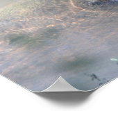 Poster van de laatste rivier en vis (Hoek)