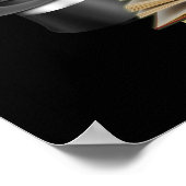 Poster van de literatuur van magische boeken (Hoek)