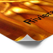 Poster van de luie meisjes van de Riviera (Hoek)