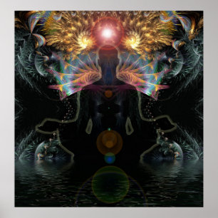 Poster van de Meditationaire Visies