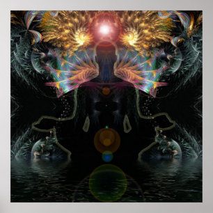Poster van de Meditationaire Visies