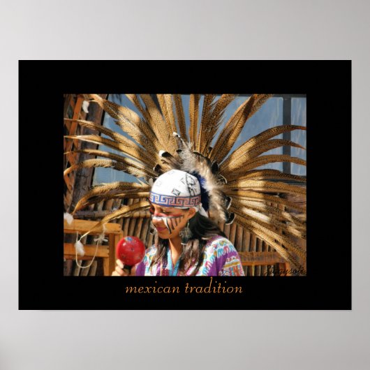 poster van de mexicaanse traditie (Voorkant)