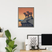 Poster van de Nationale Parken van WPA Circa 1940 (Thuiskantoor)