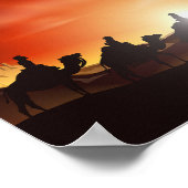 Poster van de nativiteitsscène (Hoek)