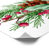 Poster van de nativiteitsscène (Hoek)