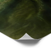 poster van de oude boomfantasie (Hoek)