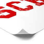 Poster van de oude school | Oldskool Gifts (Hoek)