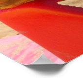 Poster van de outrigger Canoe (Hoek)