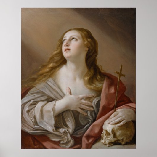 poster van de "Penitent Magdalene" (Voorkant)
