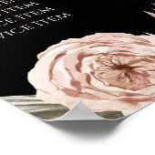 Poster van de prijslijst voor tropische rozen (Hoek)