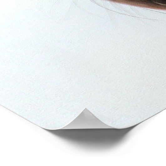 Poster van de puppy Boxer (Hoek)